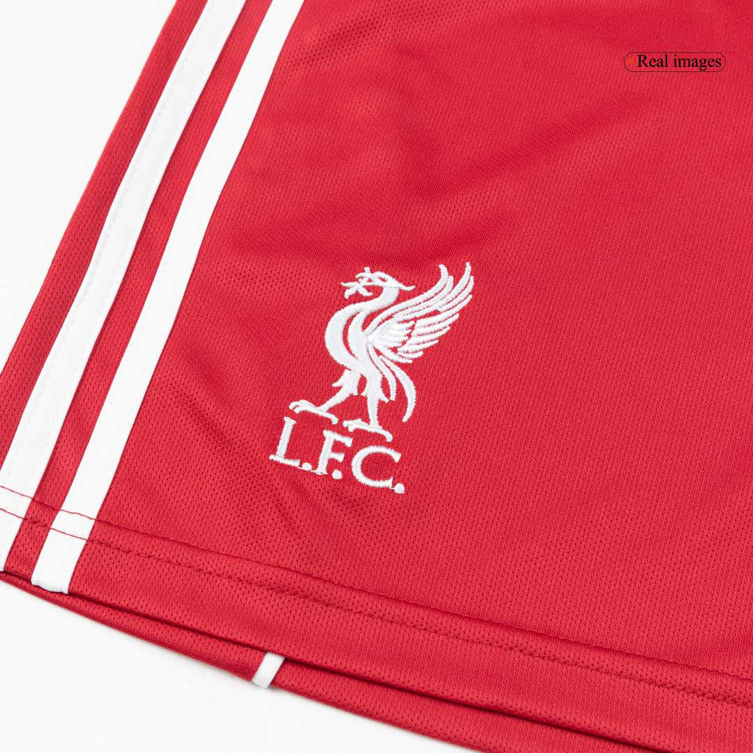 Pantalón corto de fútbol local del Liverpool 25/26 rojo