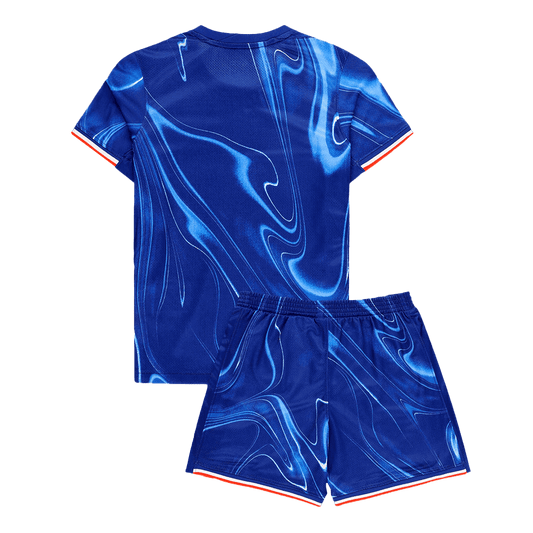 Kit de fútbol local del Chelsea para niños (camiseta y pantalón corto) 2024/25