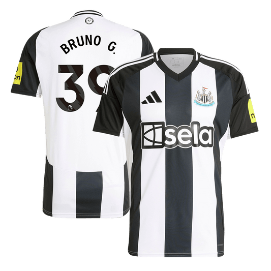 Camiseta de fútbol local del Newcastle United, Bruno G. #39