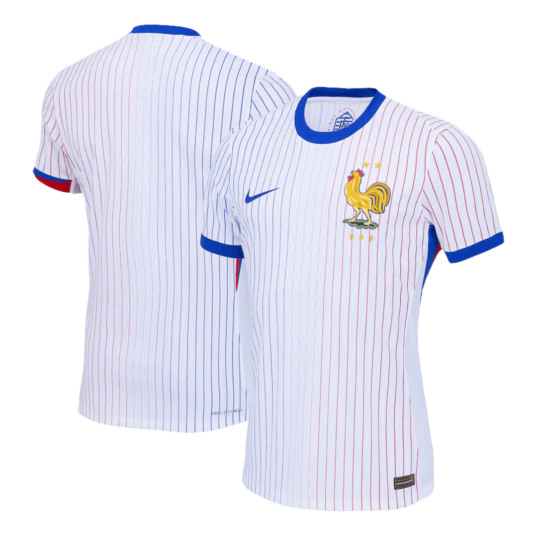 Camiseta de fútbol auténtica de Francia para la Eurocopa 2024