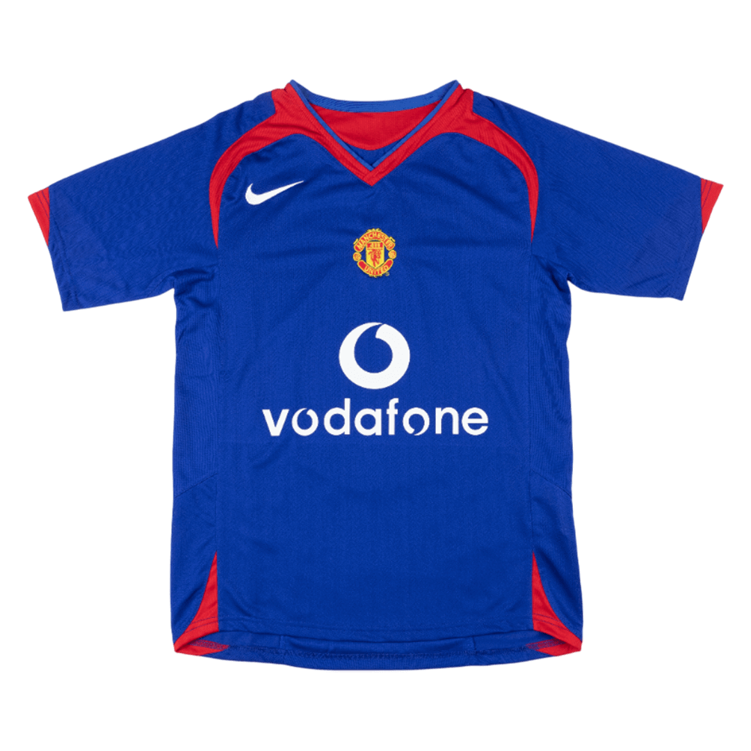 Camiseta retro de fútbol visitante del Manchester United 2005/06