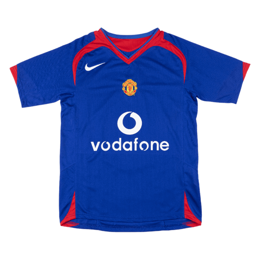 Camiseta retro de fútbol visitante del Manchester United 2005/06