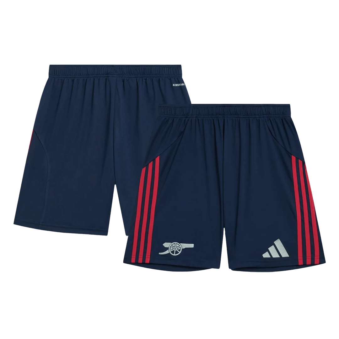 Kit de visitante del Arsenal (Kit y pantalón corto) 2025/26, azul