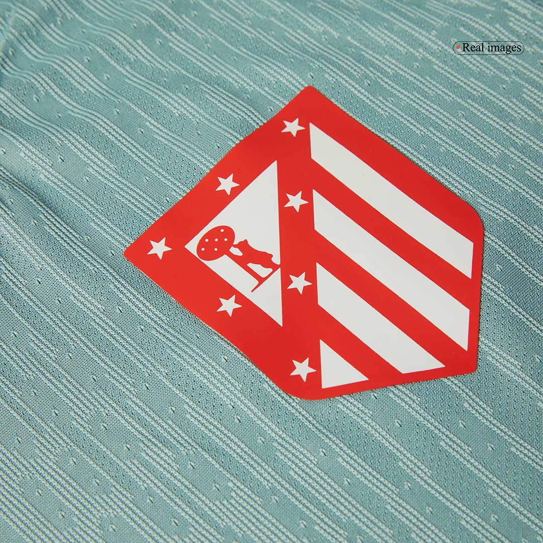 Camiseta de fútbol visitante auténtica de Griezmann #7 del Atlético de Madrid 2024/25