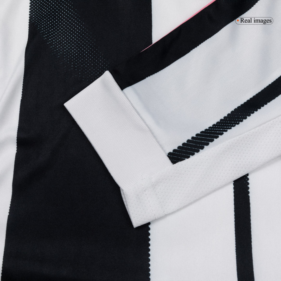Camiseta de fútbol de manga larga de la Juventus 2025/26