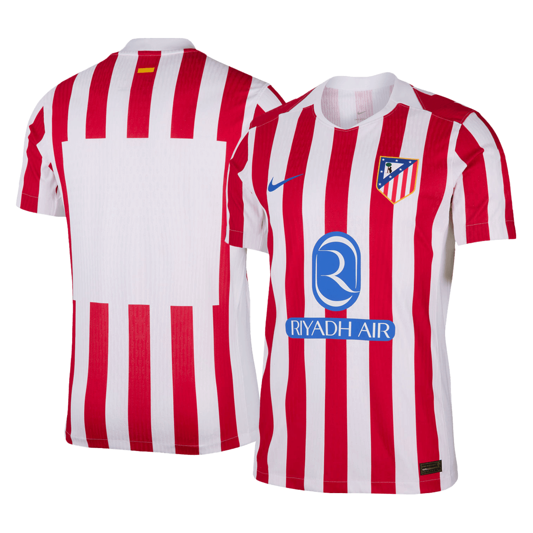 Camiseta de fútbol local auténtica del Atlético de Madrid 2025/26