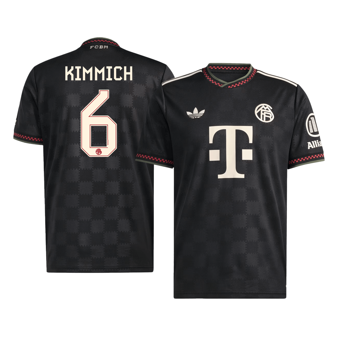 Camiseta de fútbol de visitante KIMMICH #6 del Bayern Múnich 2025/26