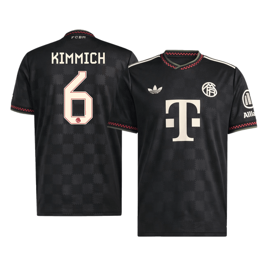 Camiseta de fútbol de visitante KIMMICH #6 del Bayern Múnich 2025/26