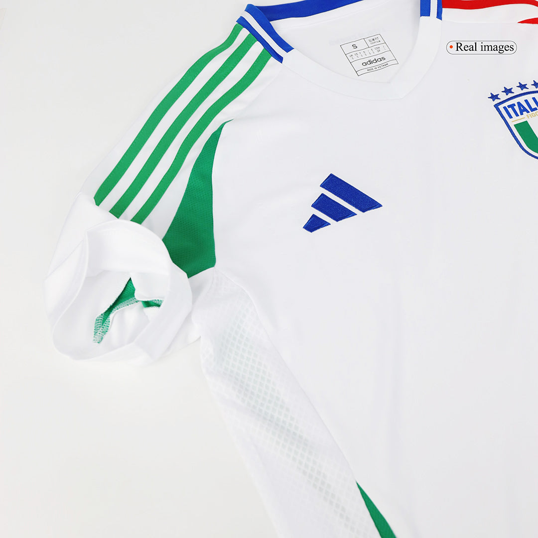 Camiseta de fútbol visitante de Italia DIMARCO #3 para la Eurocopa 2024