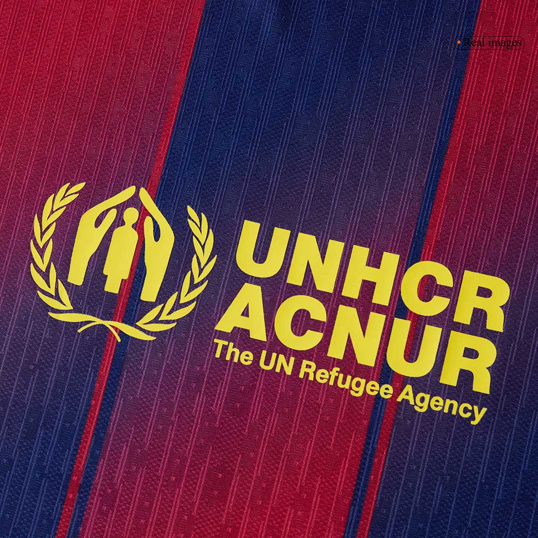Camiseta de fútbol local auténtica del Barcelona Roony #19 2025/26