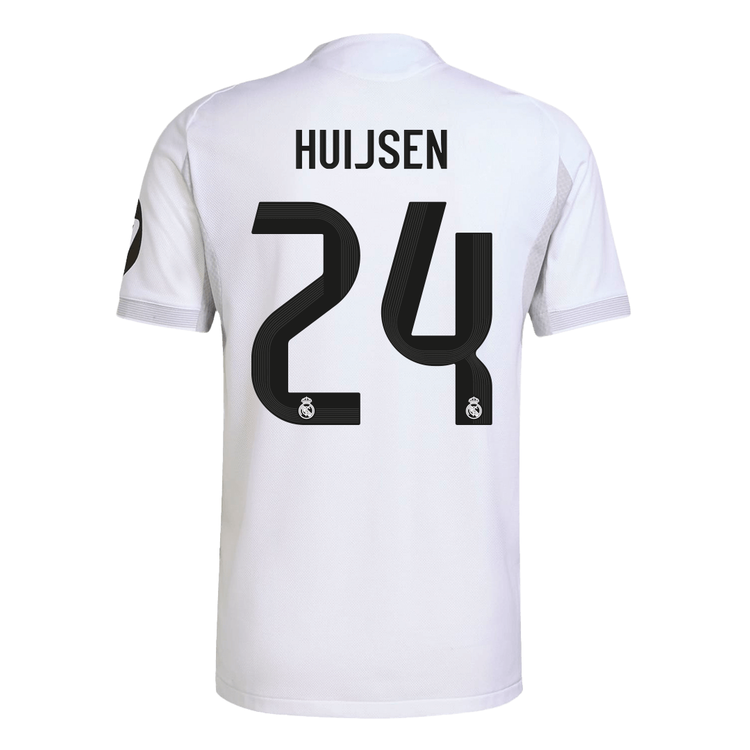 Camiseta de fútbol local del Real Madrid HUIJSEN #24 2025/26 auténtica