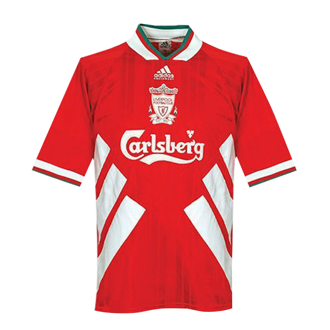 Camiseta retro de fútbol local del Liverpool 1993/95