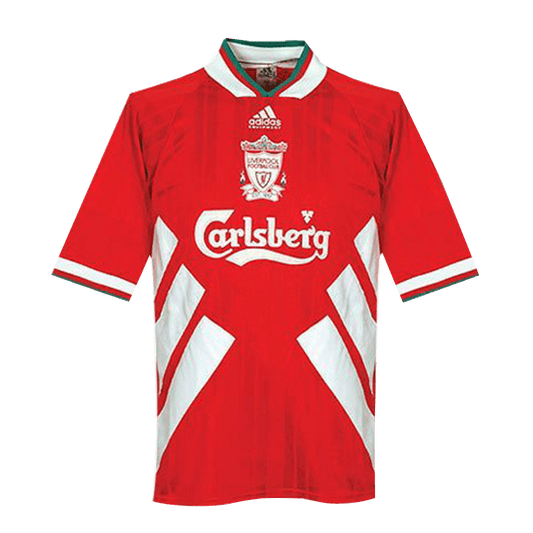 Camiseta retro de fútbol local del Liverpool 1993/95
