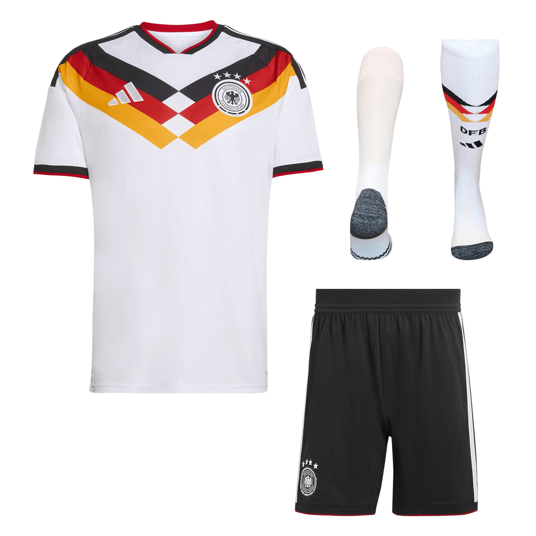 Kit de fútbol local de Alemania (camiseta, pantalones cortos y calcetines) 2026
