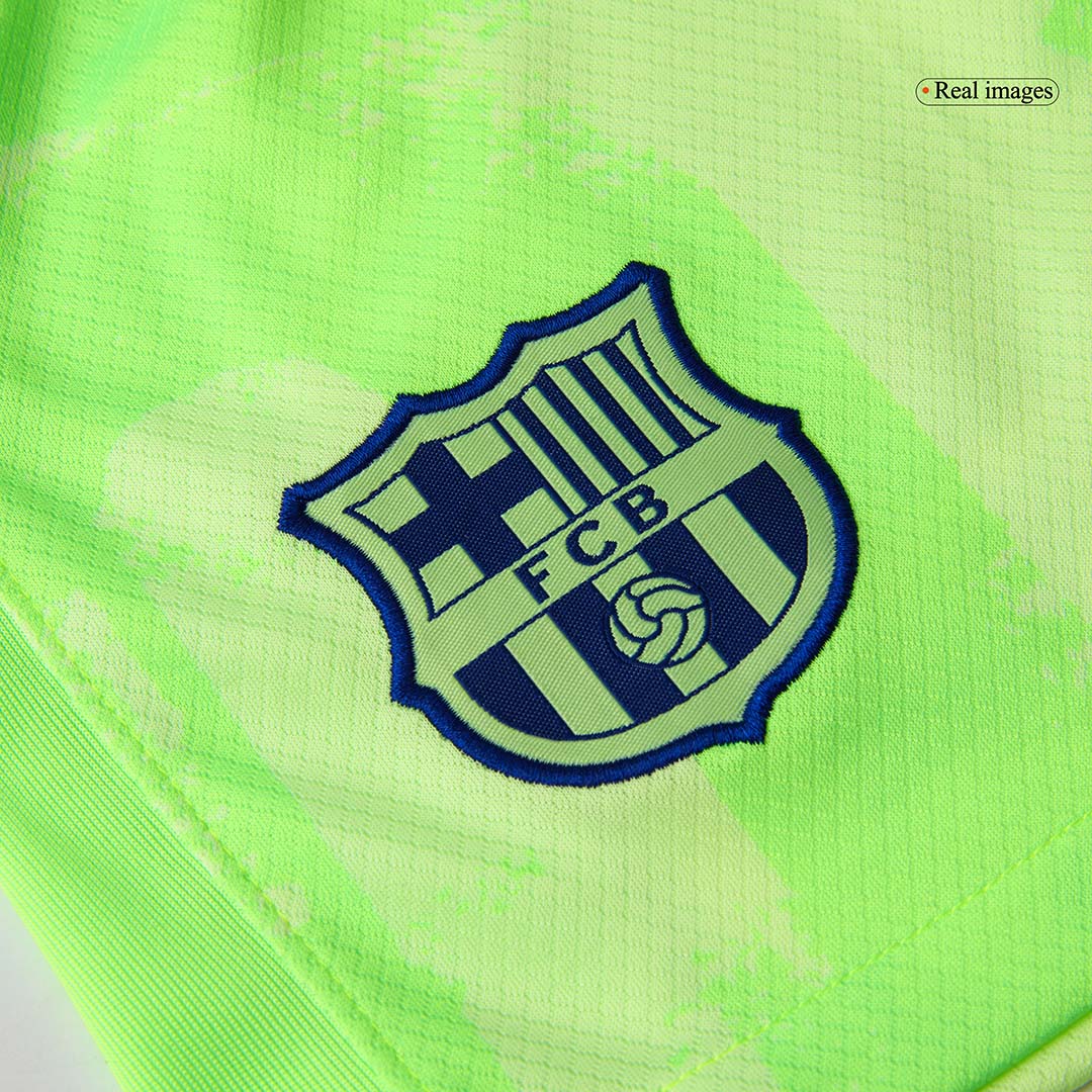 Kit de fútbol visitante del Barcelona (Kit y pantalón corto) - UCL