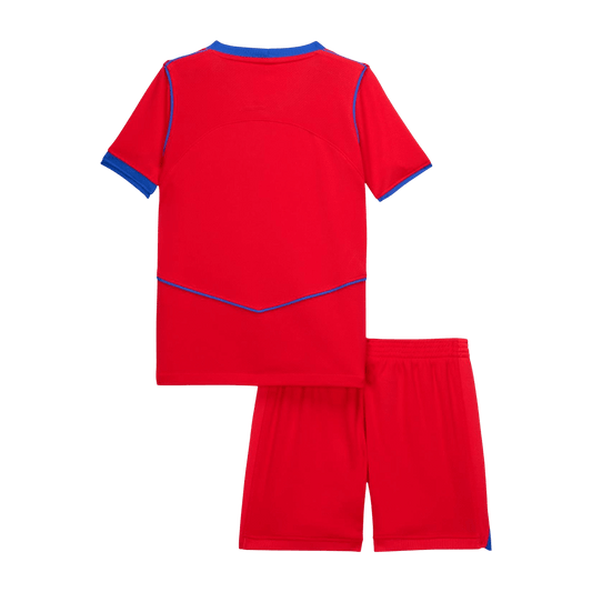 Camiseta de fútbol visitante del PSG para niños (camiseta y pantalón corto) 2025/26