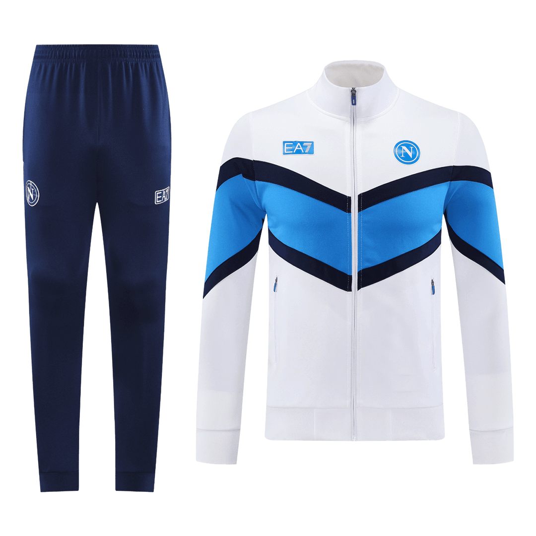 Kit de entrenamiento del Napoli 2025/26 (Chaqueta + Pantalones)