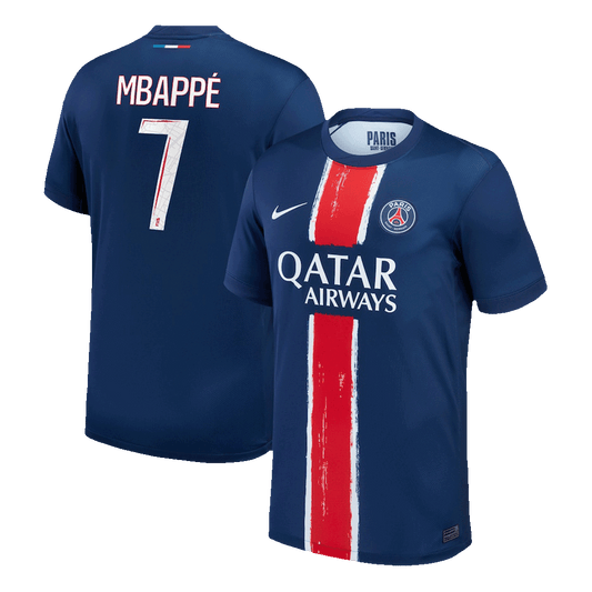 Camiseta de fútbol MBAPPÉ #7 PSG Primera equipación 2024/25