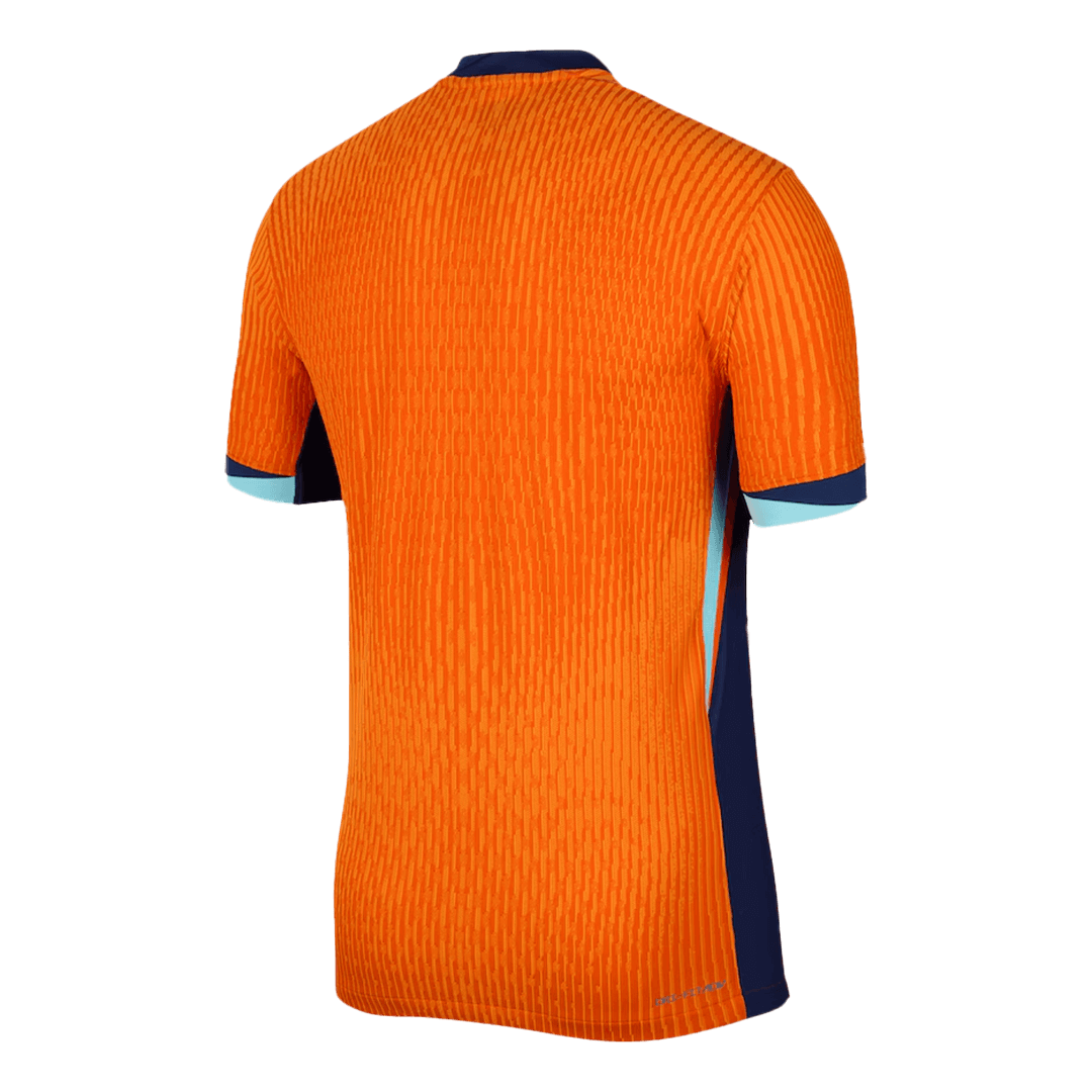Camiseta auténtica de fútbol local de los Países Bajos para la Eurocopa 2024