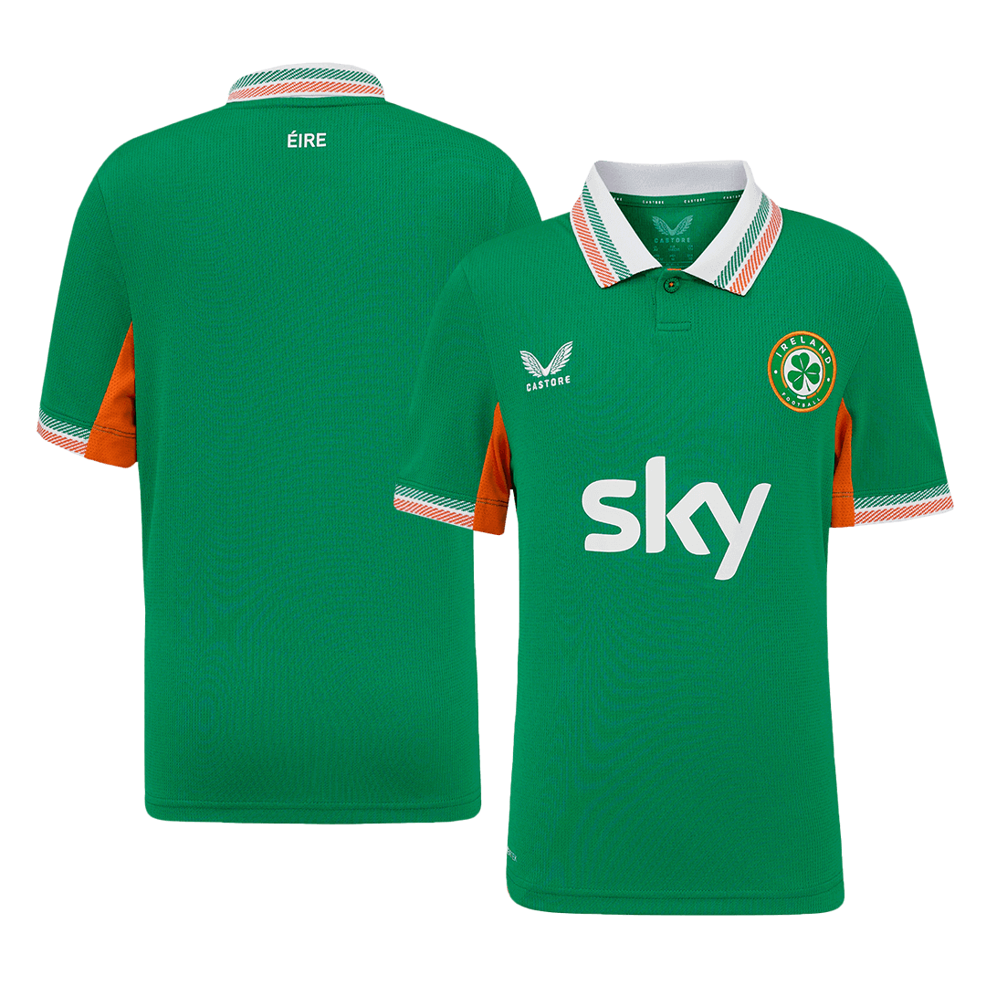 Camiseta de fútbol local de Irlanda 2025 para hombre, verde - Selección femenina
