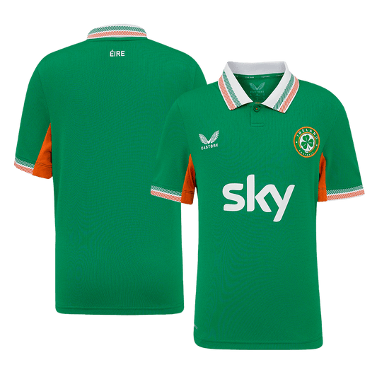Camiseta de fútbol local de Irlanda 2025 para hombre, verde - Selección femenina