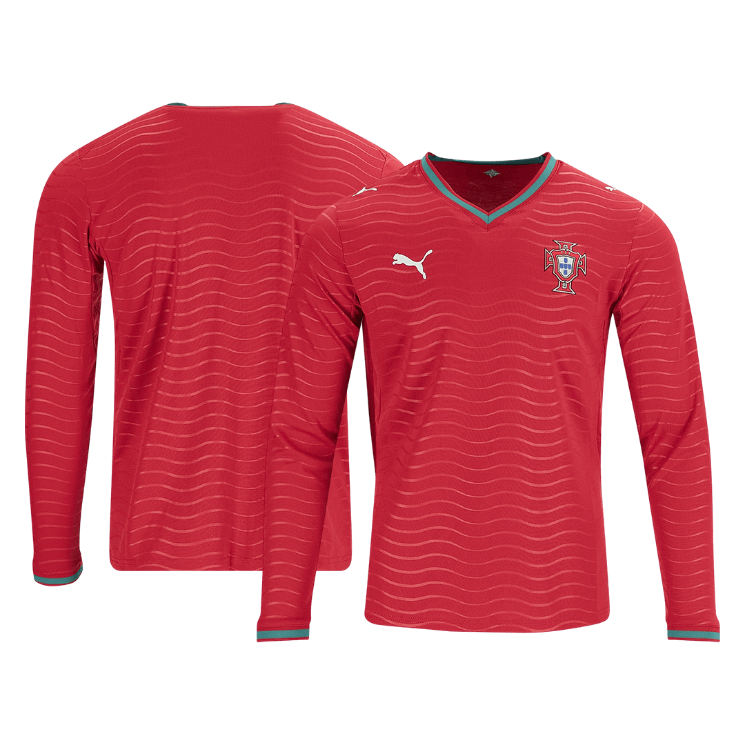 Camiseta de fútbol de manga larga de Portugal 2026