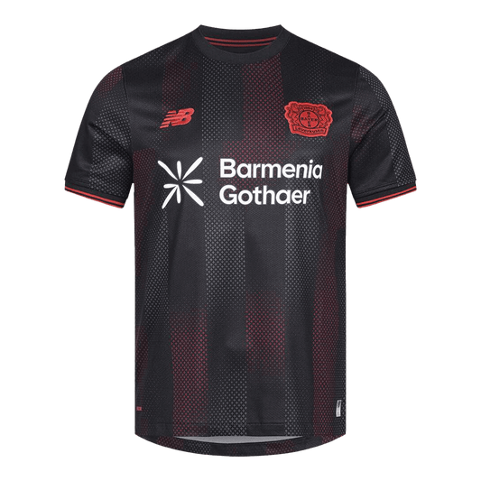 Camiseta de fútbol local del Bayer 04 Leverkusen 25/26 negra