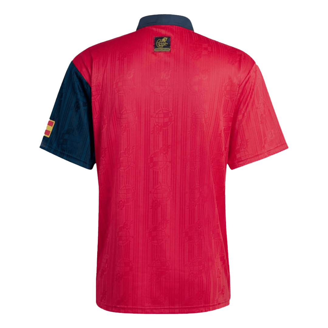 Camiseta retro de fútbol local de España de 1996