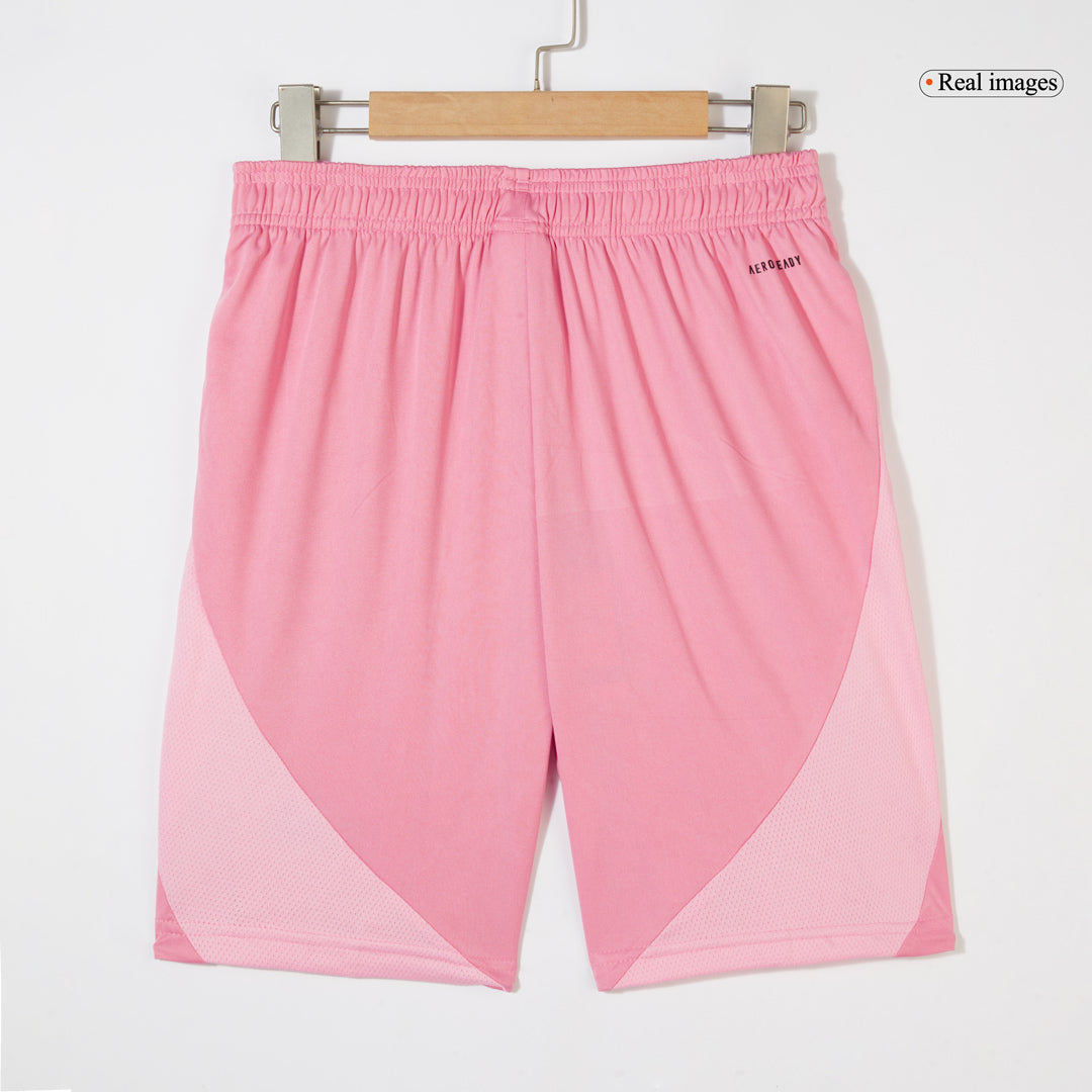 Kit de fútbol local del Inter Miami (camiseta y pantalones cortos) 2025 rosa