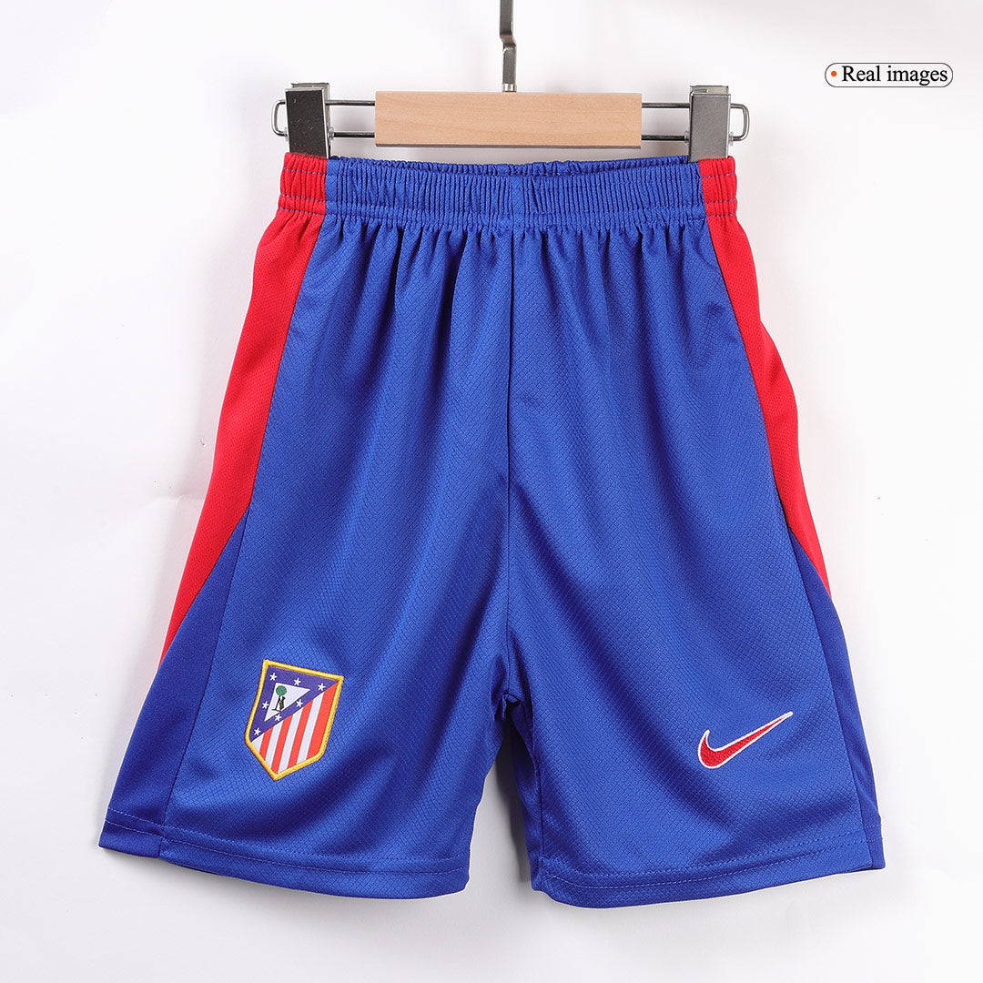 Kit de fútbol local del Atlético de Madrid para niños (Kit y pantalón corto) 2024/25