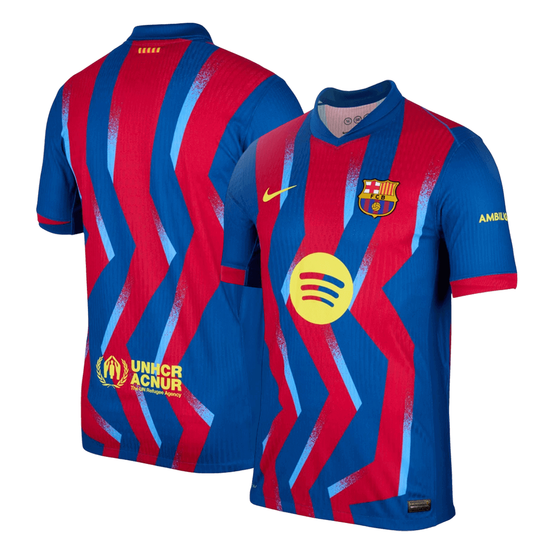 Camiseta de fútbol auténtica de visitante del Barcelona 2025/26 (cuarta equipación)