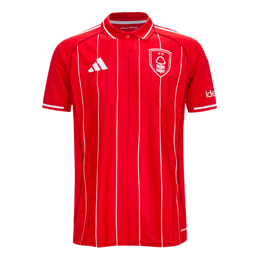 Camiseta de fútbol local del Nottingham Forest 25/26 roja