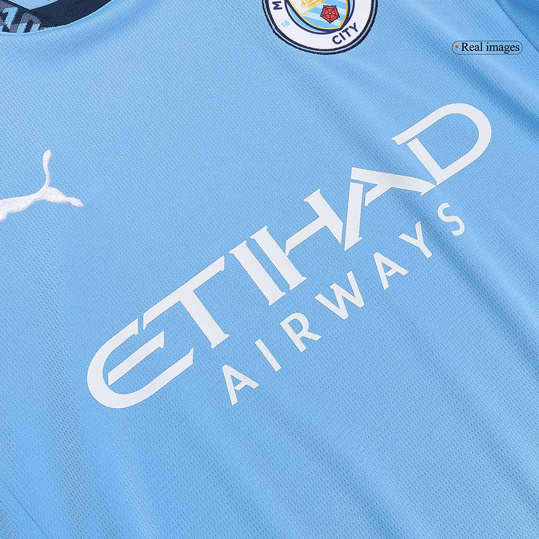 Camiseta de local del Manchester City RODRIGO #16 - UCL