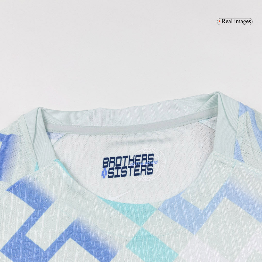 Camiseta de fútbol de visitante auténtica DUMFRIES #2 del Inter de Milán 2025/26
