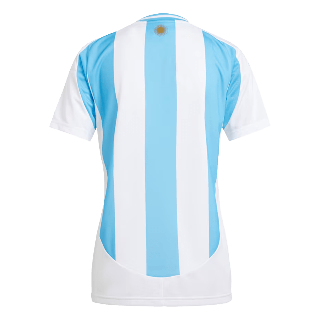 Camiseta de fútbol local de Argentina para mujer Copa América 2024