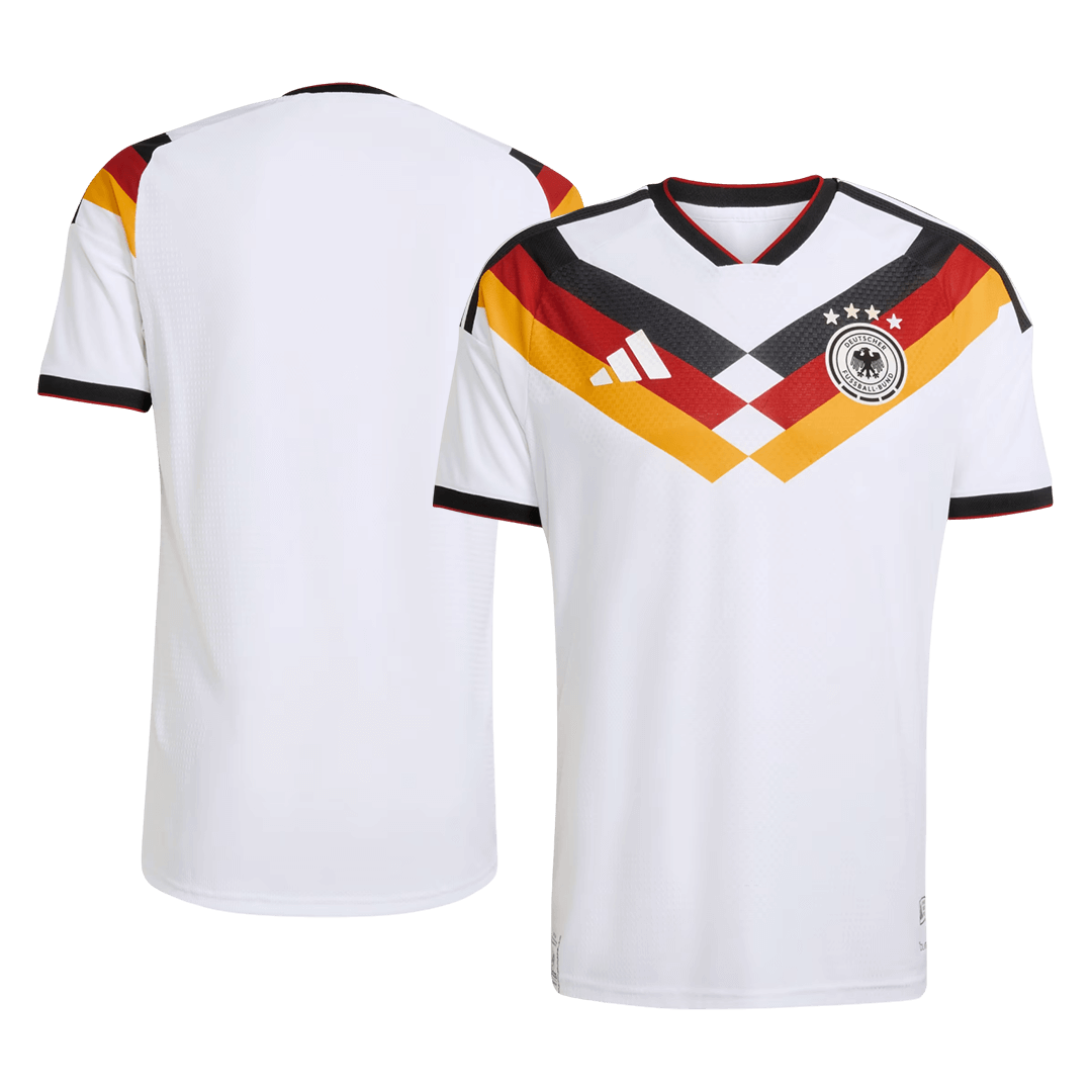 Camiseta de fútbol local auténtica de Alemania 2026