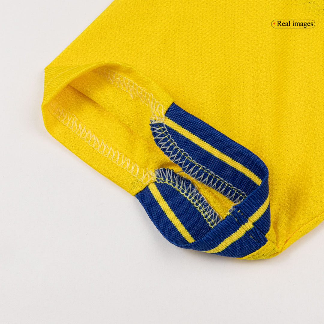 Camiseta de local de Suecia para hombre, versión Mundial 2026 - Corte ajustado