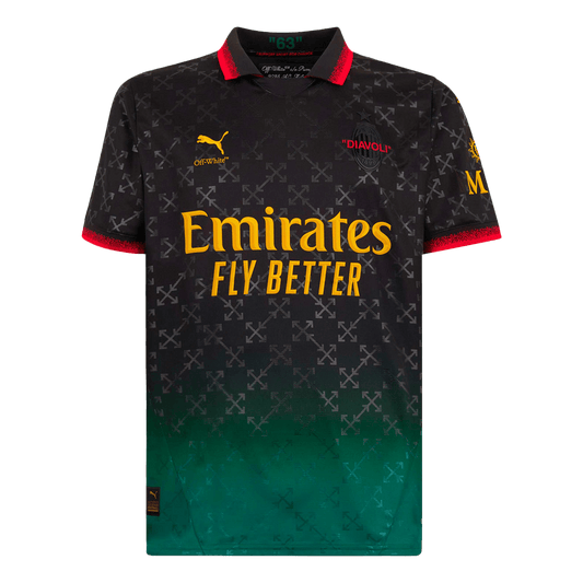 Camiseta de fútbol visitante del AC Milan 2024/25 (cuarta equipación)