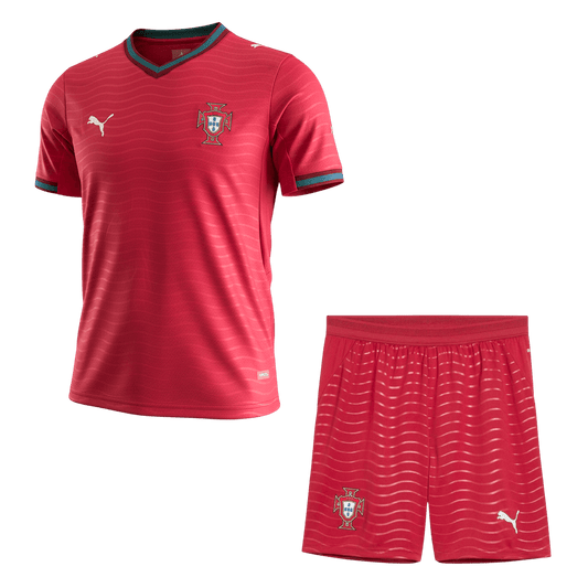 Equipación de local de Portugal para hombre (camiseta + pantalón corto) Mundial 2026