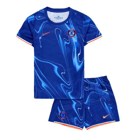 Kit de fútbol local del Chelsea para niños (camiseta y pantalón corto) 2024/25