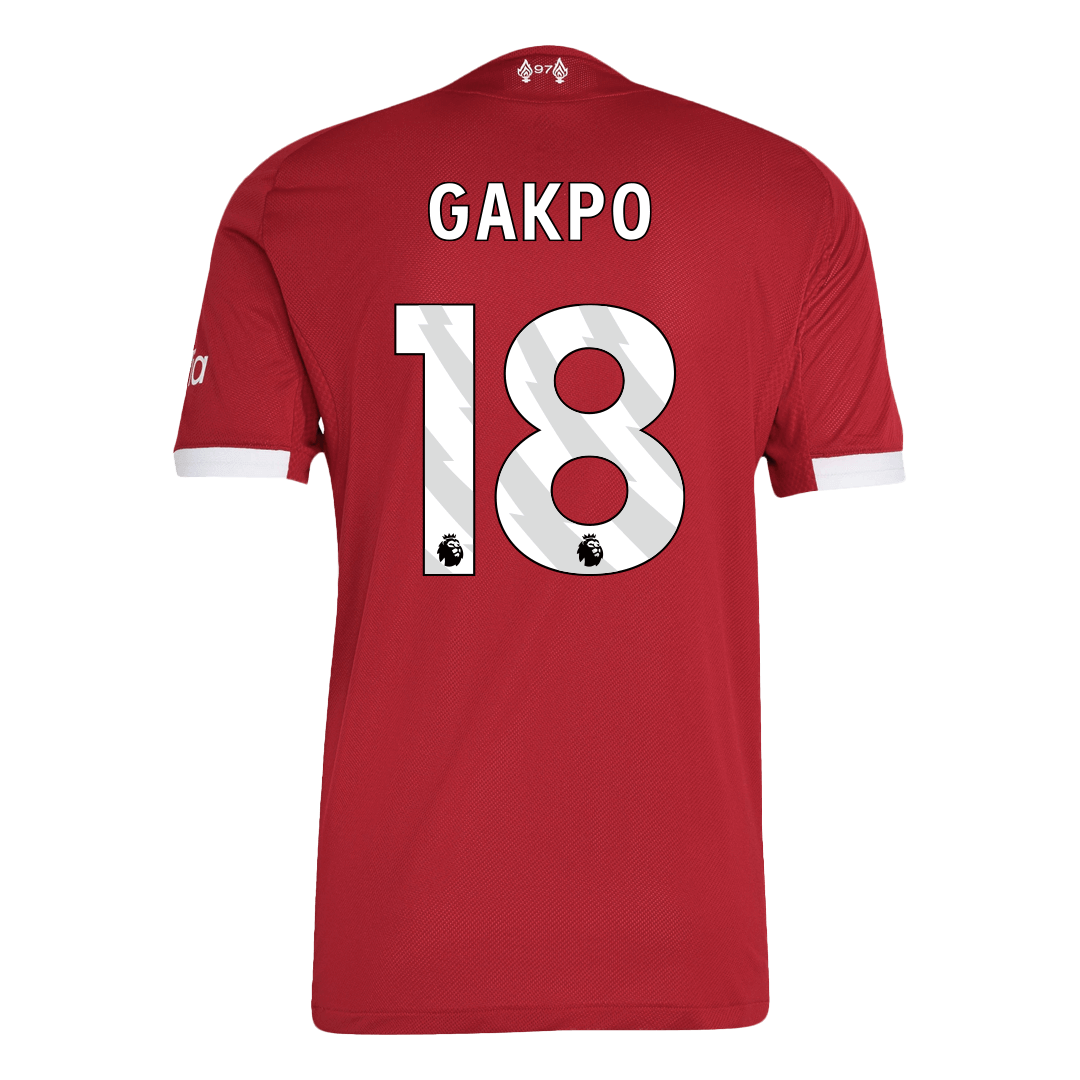 Auténtica camiseta de fútbol GAKPO #18 Liverpool local 2025/26