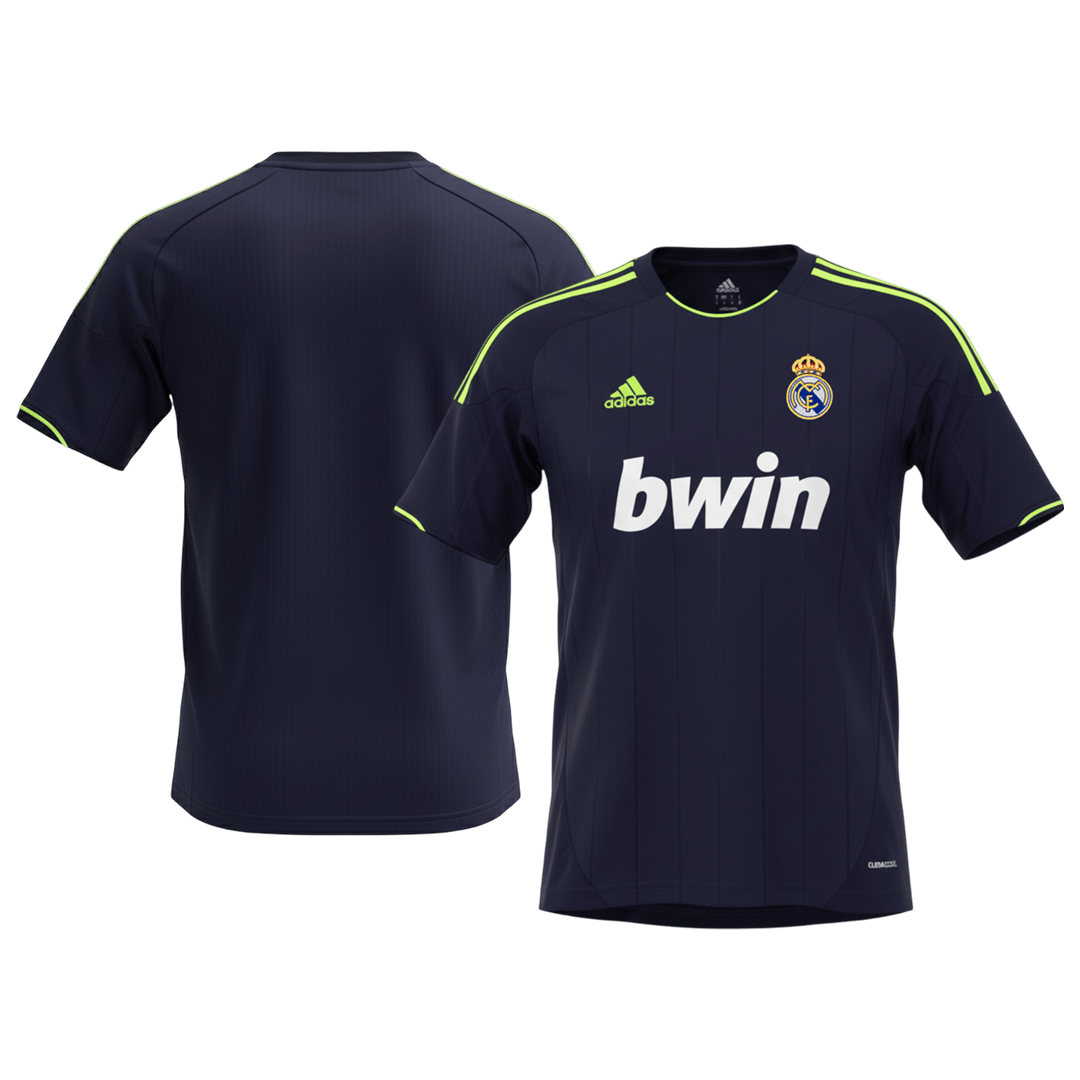 Camiseta de fútbol vintage de visitante del Real Madrid 2012/13