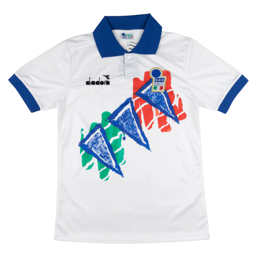 Camiseta retro de fútbol de Italia de 1994 antes del partido
