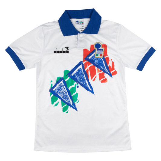 Camiseta retro de fútbol de Italia de 1994 antes del partido