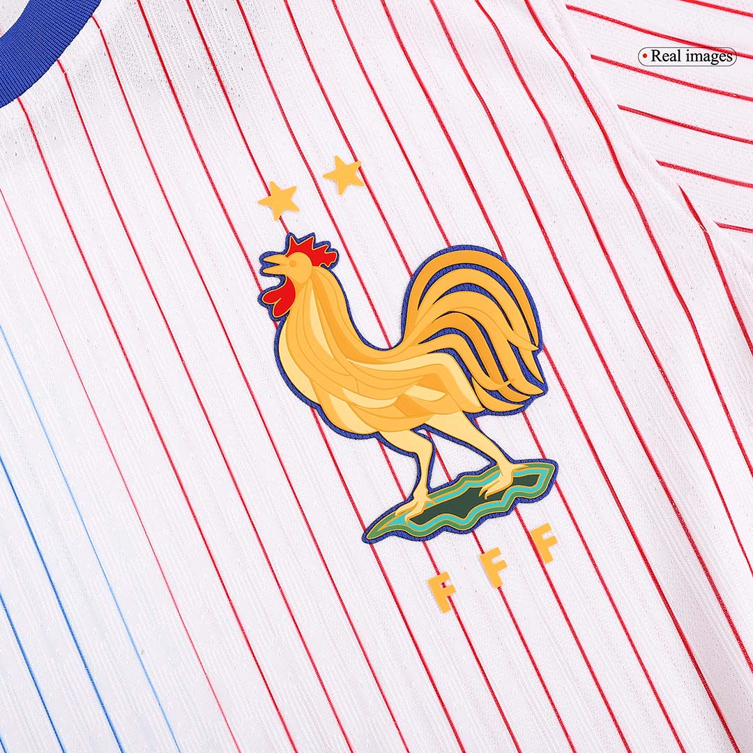 Camiseta de fútbol auténtica de Francia para la Eurocopa 2024