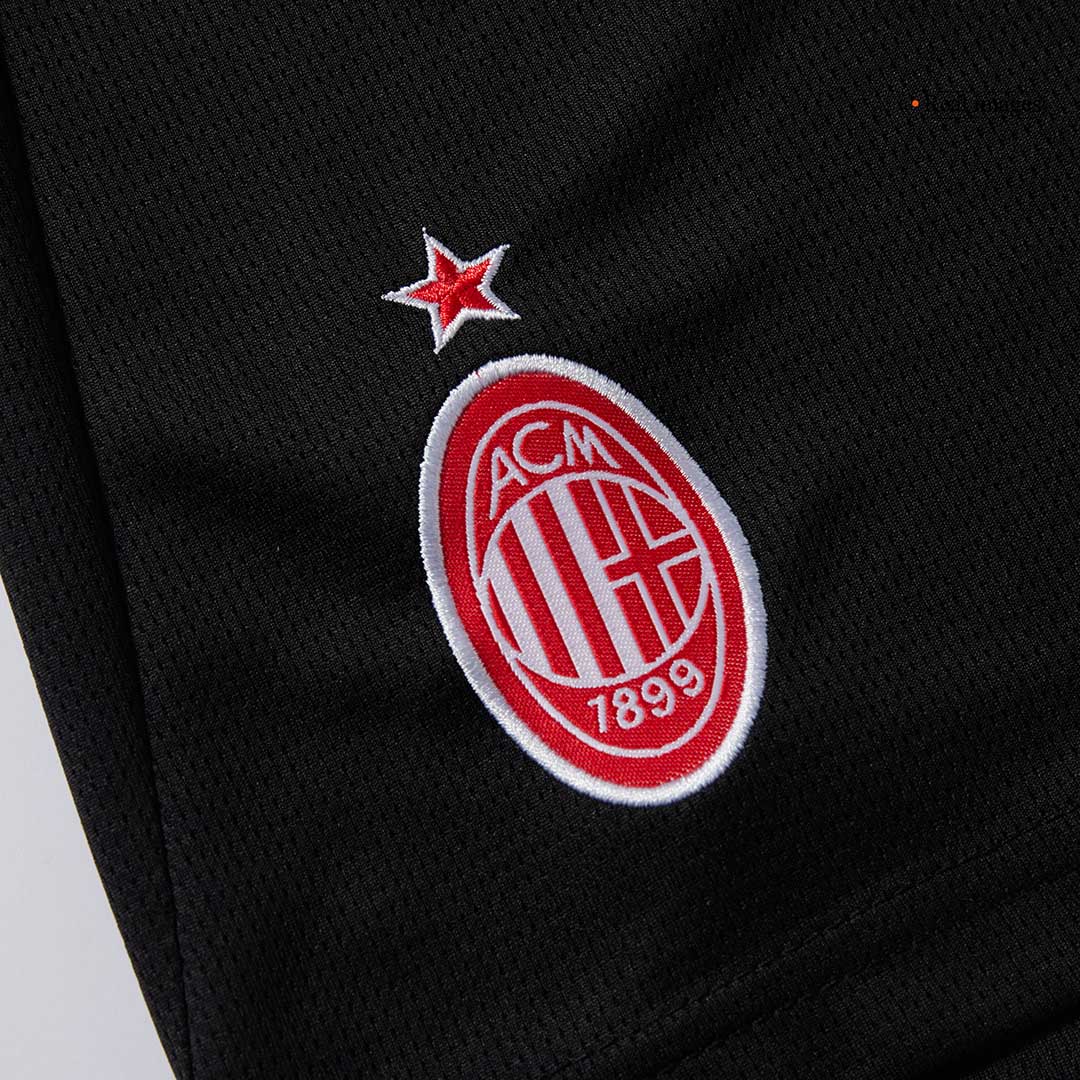Kit de camiseta de fútbol local del AC Milan (camiseta, pantalones cortos y calcetines) 2025/26