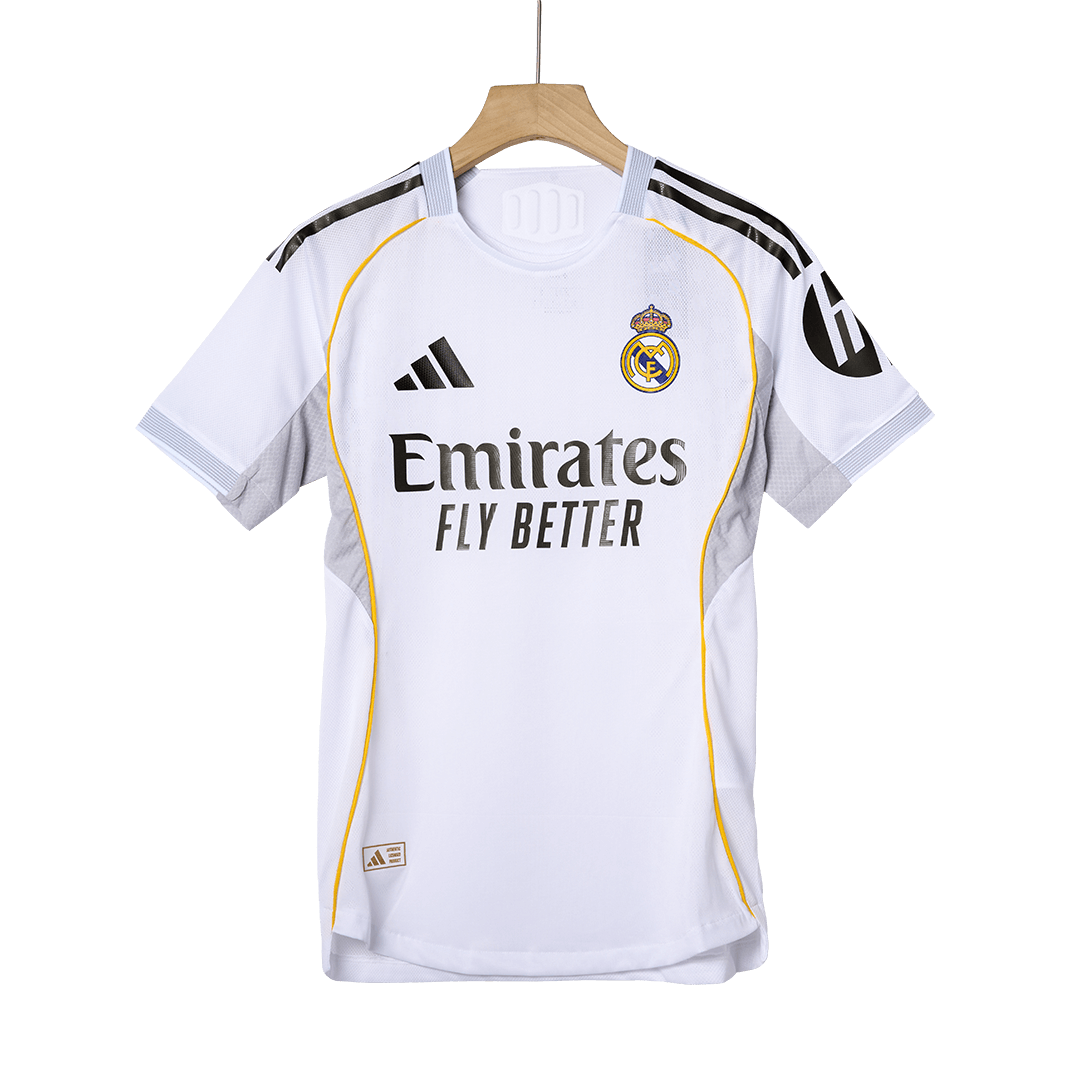 Camiseta de fútbol local del Real Madrid VALVERDE #8 2025/26 auténtica