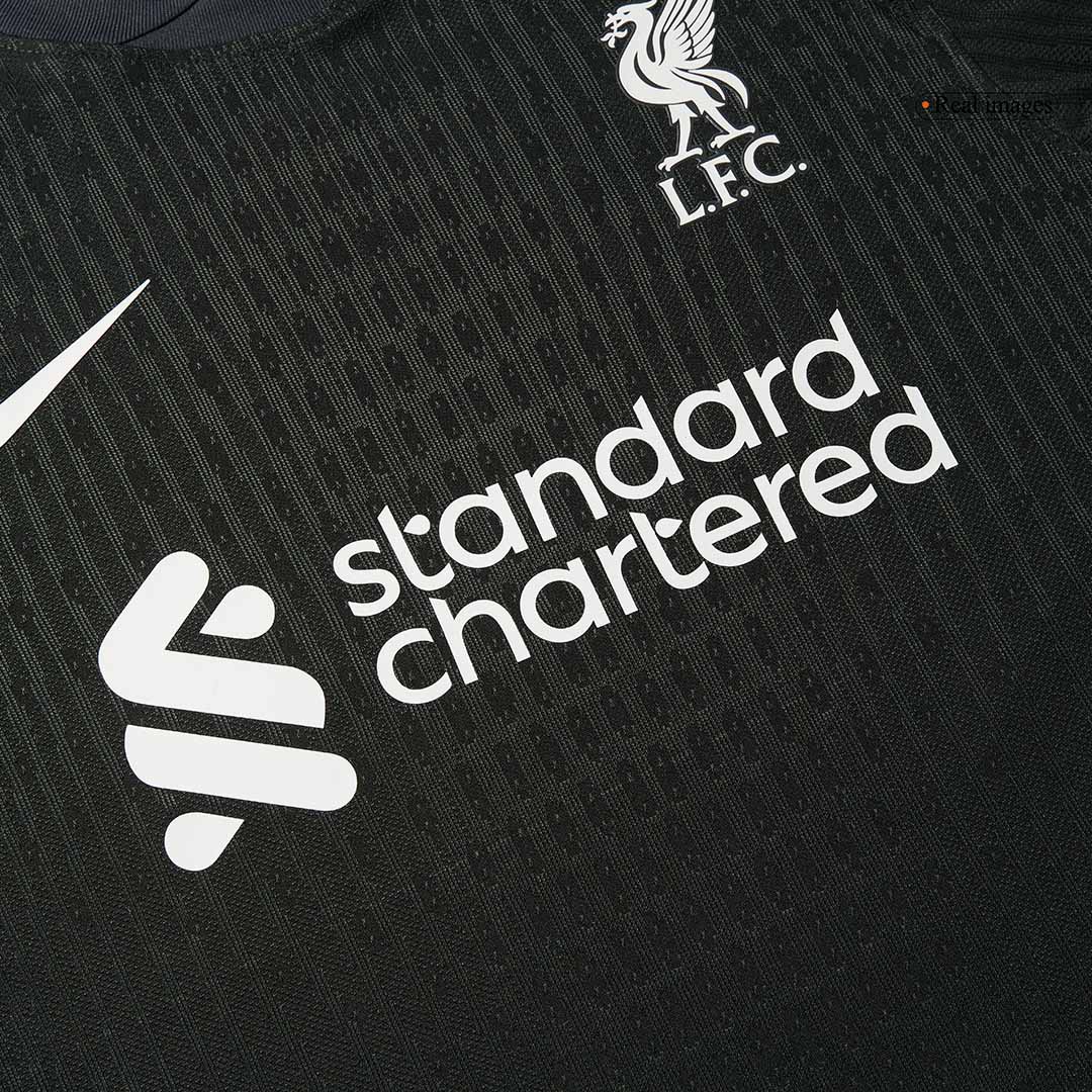 Camiseta de fútbol visitante auténtica del Liverpool 2024/25