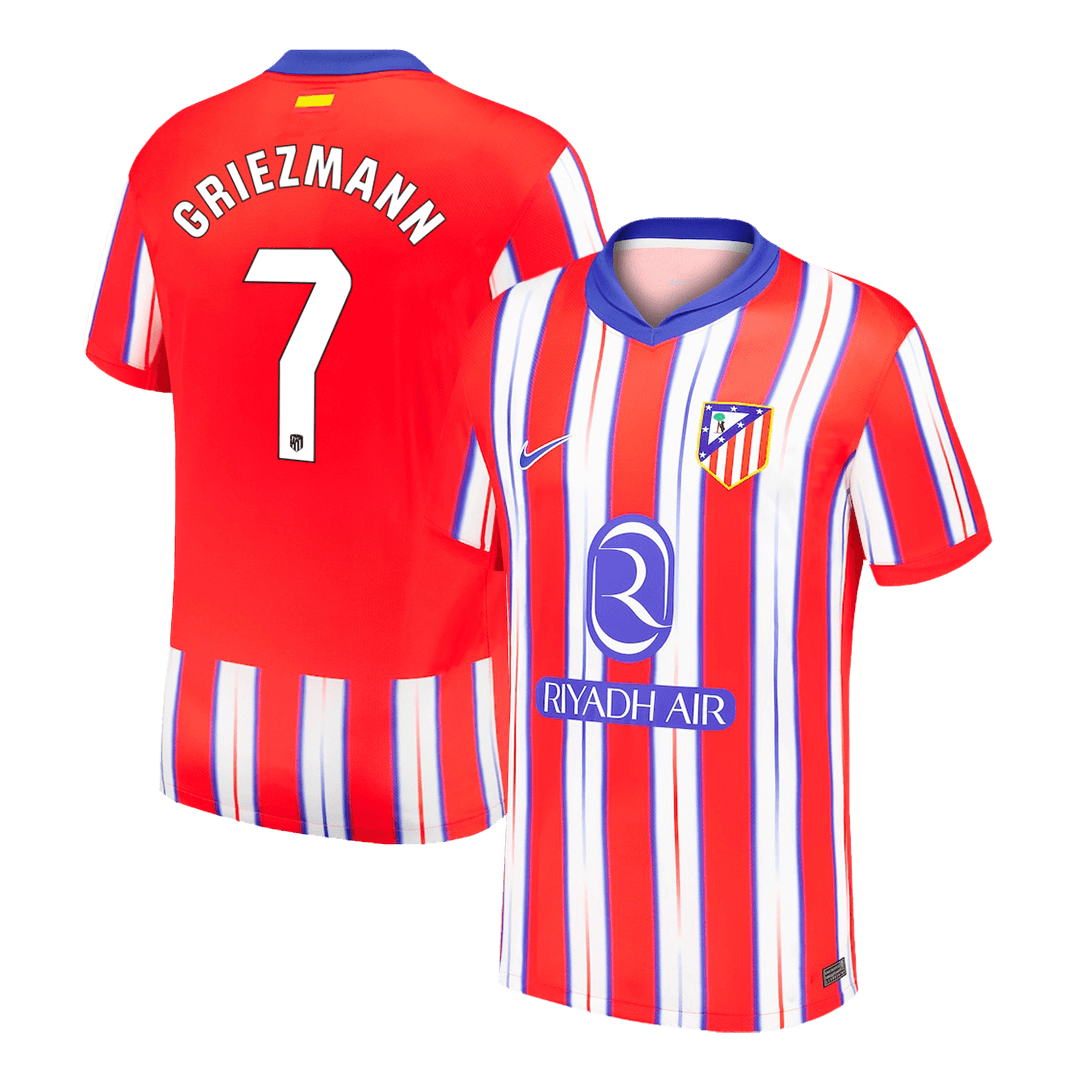 Camiseta de fútbol local del Atlético de Madrid GRIEZMANN #7 2024/25