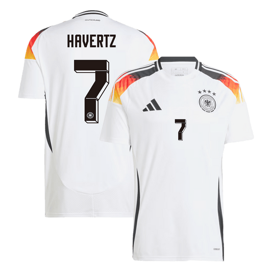 Camiseta de fútbol local de Alemania HAVERTZ #7 para la Eurocopa 2024